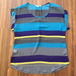 Daniel Rainn sheer top | Medium